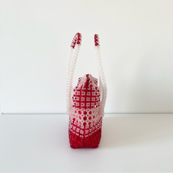 Vintage Handmade Beaded Handbag - Picture 3 of 11